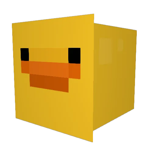 BalanceSMP Minecraft avatar head, 3D render