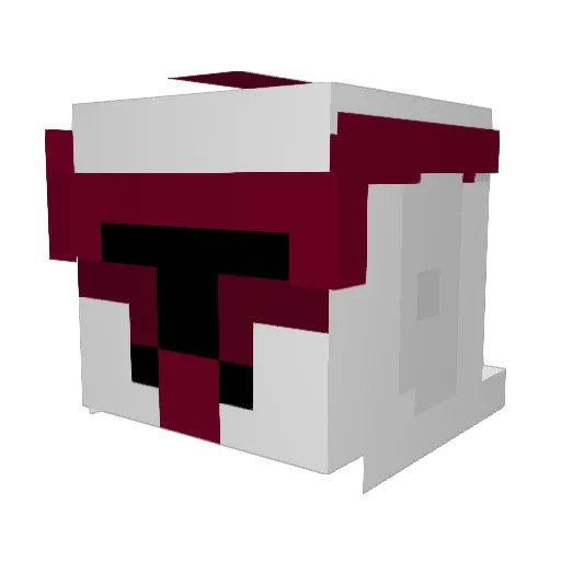 Balasar_Norixius Minecraft avatar head, 3D render