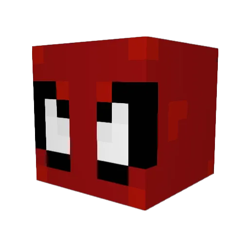 BalazsR Minecraft avatar head, 3D render
