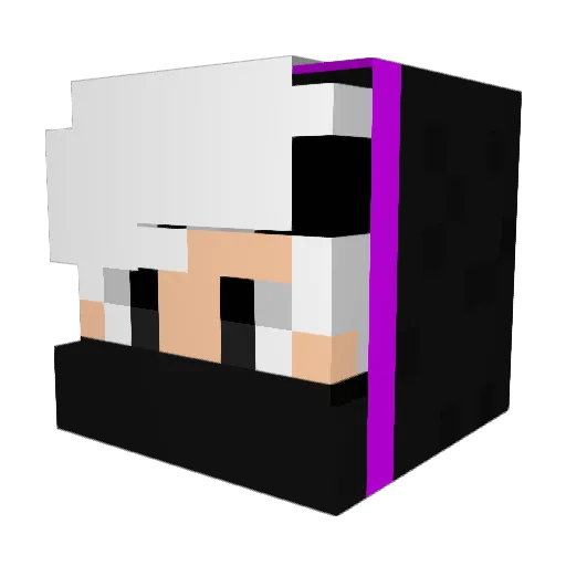 Balbizz974 Minecraft avatar head, 3D render
