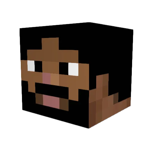 BalchinLad Minecraft avatar head, 3D render