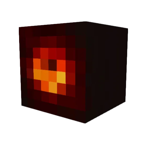 BaldFam7 Minecraft avatar head, 3D render