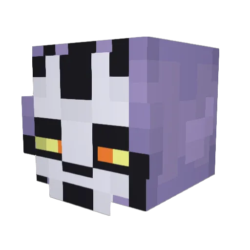 Baldakin66 Minecraft avatar head, 3D render