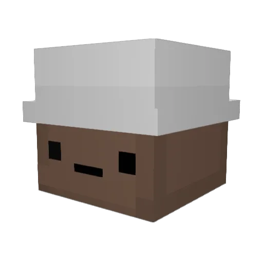 BalderTS Minecraft avatar head, 3D render