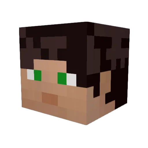 Bale11111111 Minecraft avatar head, 3D render