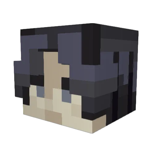 Balestruccio123 Minecraft avatar head, 3D render