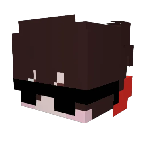 BalkanLev_ Minecraft avatar head, 3D render