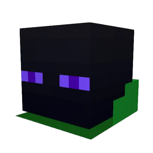 Baller642 Minecraft avatar head, 3D render
