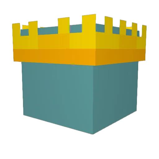 Baller_3 Minecraft avatar head, 3D render
