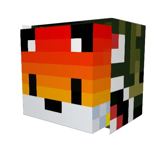 BallinLikeALT47 Minecraft avatar head, 3D render