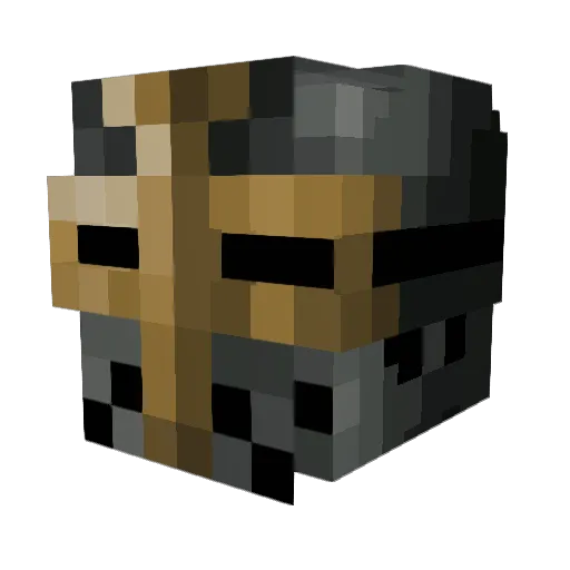 BallineticYT Minecraft avatar head, 3D render