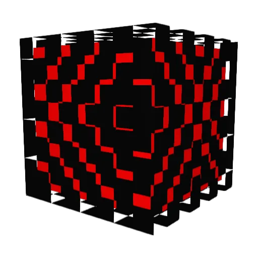 Ballistik57 Minecraft avatar head, 3D render