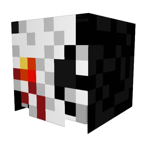 BallistikaGames Minecraft avatar head, 3D render