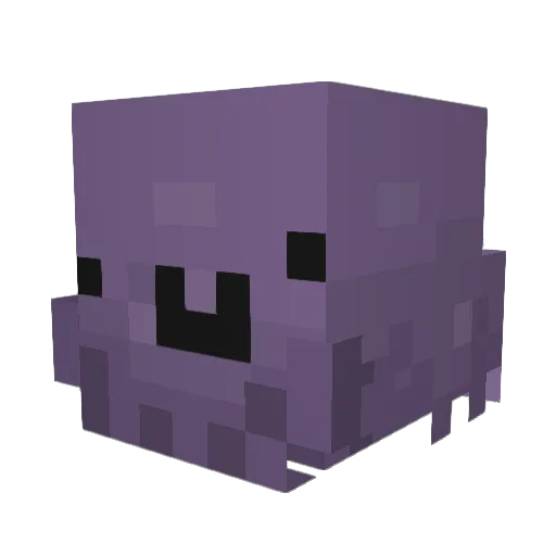 Ballnos Minecraft avatar head, 3D render