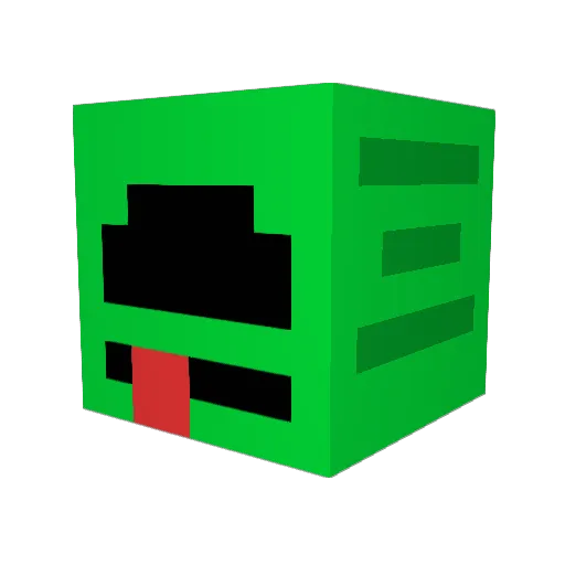 Ballsy_sack Minecraft avatar head, 3D render