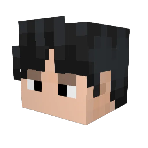 Balsamicboot50 Minecraft avatar head, 3D render