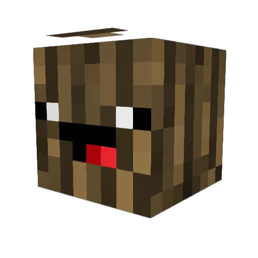 Balthazar_D_Farg Minecraft avatar head, 3D render