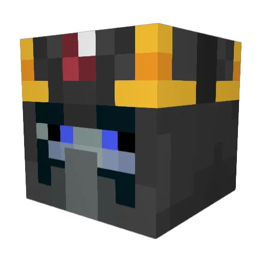 BalticoX Minecraft avatar head, 3D render