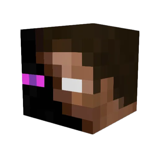 Balyoz37 Minecraft avatar head, 3D render