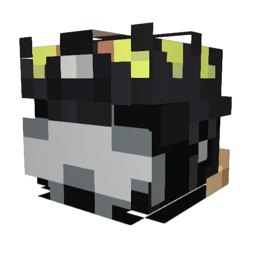 BambaSusuFinkle Minecraft avatar head, 3D render