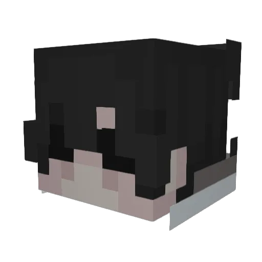 Bambada010 Minecraft avatar head, 3D render