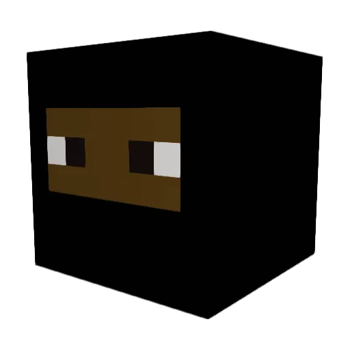 Bamber7 Minecraft avatar head, 3D render