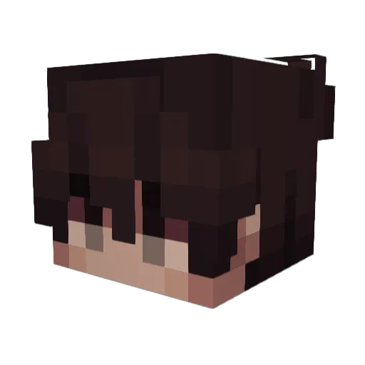 Bambi1902 Minecraft avatar head, 3D render