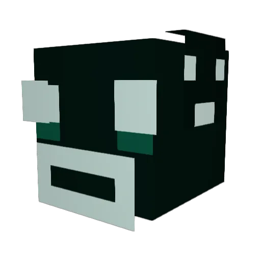 Bambi_thefarmer Minecraft avatar head, 3D render