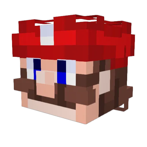 BambooRain666 Minecraft avatar head, 3D render
