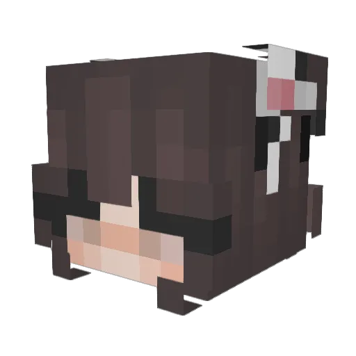 Bamboo_Pro Minecraft avatar head, 3D render