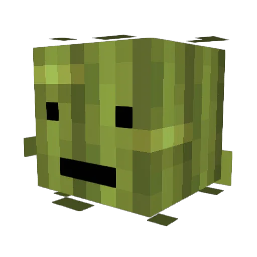 Bambvs67 Minecraft avatar head, 3D render