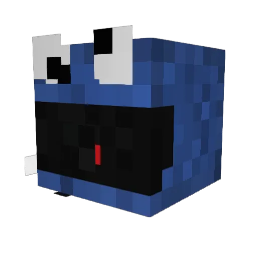 Bamsee_ Minecraft avatar head, 3D render