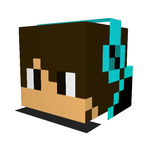 BanThor97 Minecraft avatar head, 3D render