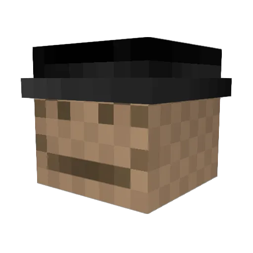 Ban_da_Id Minecraft avatar head, 3D render