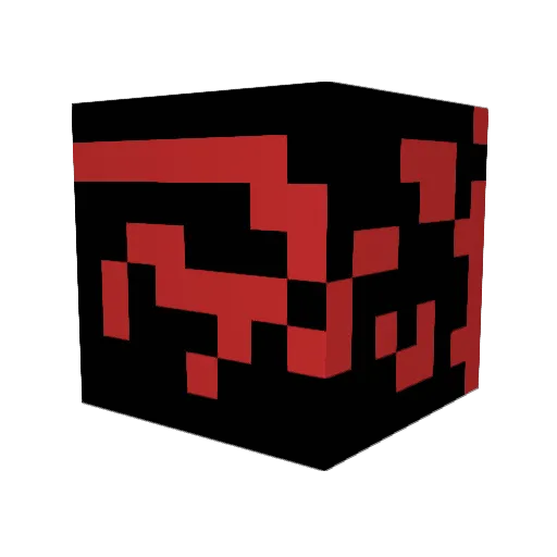 Bana9 Minecraft avatar head, 3D render