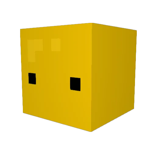 Banana38494 Minecraft avatar head, 3D render