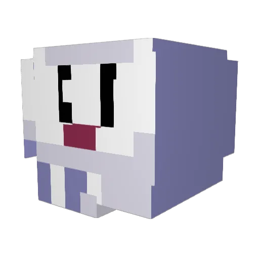BananaBoyLen Minecraft avatar head, 3D render