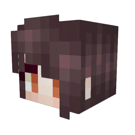 BananaLegend12 Minecraft avatar head, 3D render