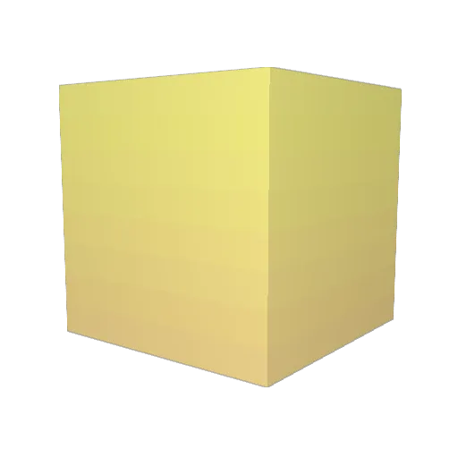 BananaLordXD Minecraft avatar head, 3D render
