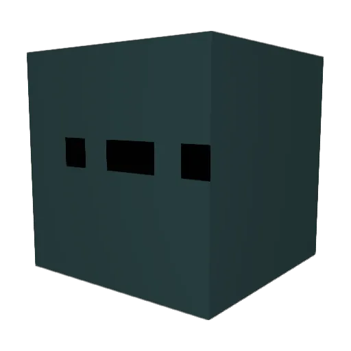 BananaMan01 Minecraft avatar head, 3D render