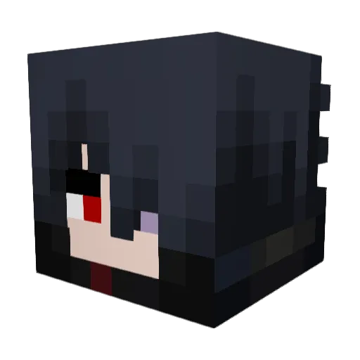 BananaMan2025 Minecraft avatar head, 3D render