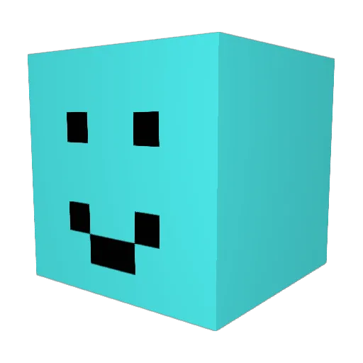 BananaSplits09 Minecraft avatar head, 3D render