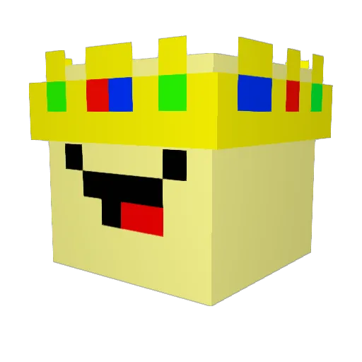 Banana_king109 Minecraft avatar head, 3D render