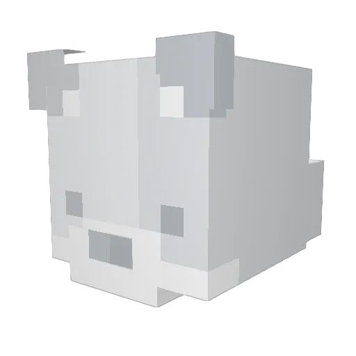 Bananaaaa0000 Minecraft avatar head, 3D render