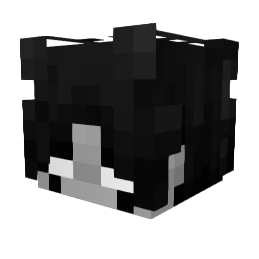 Bananagame32 Minecraft avatar head, 3D render
