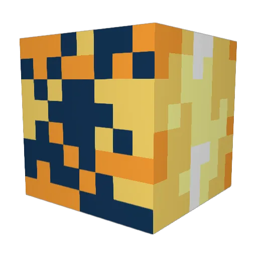 Bananathem Minecraft avatar head, 3D render