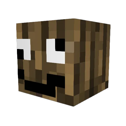 Banane_Baum1 Minecraft avatar head, 3D render