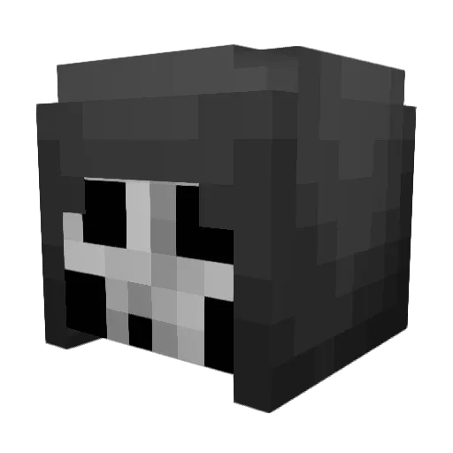 Bananek7306 Minecraft avatar head, 3D render