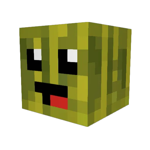 BananenLP23 Minecraft avatar head, 3D render
