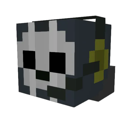 Bananenbieger07 Minecraft avatar head, 3D render